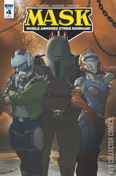 Variant Cover for M.A.S.K.: Mobile Armored Strike Kommand #4