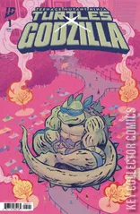 Variant Cover for Teenage Mutant Ninja Turtles x Godzilla #1