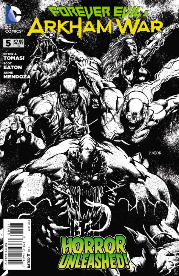 Forever Evil: Arkham War #5 Sketch Published February