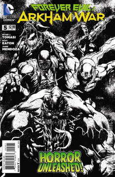 Variant Cover for Forever Evil: Arkham War #5