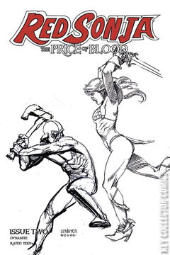 Variant Cover for Red Sonja: The Price of Blood #2