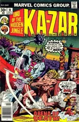 Cover for Ka-Zar #18