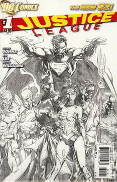 Variant Cover for Justice League #1