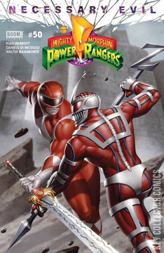Variant Cover for Mighty Morphin Power Rangers #50