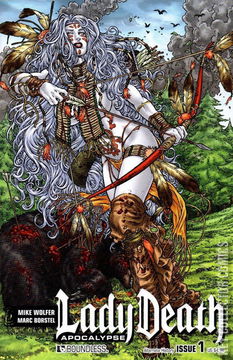 Variant Cover for Lady Death: Apocalypse #1