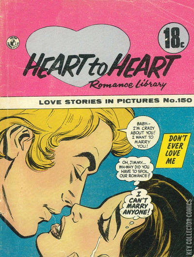 Heart to Heart Romance Library #150 Published March 197