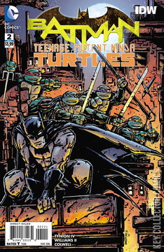 Variant Cover for Batman / Teenage Mutant Ninja Turtles #2