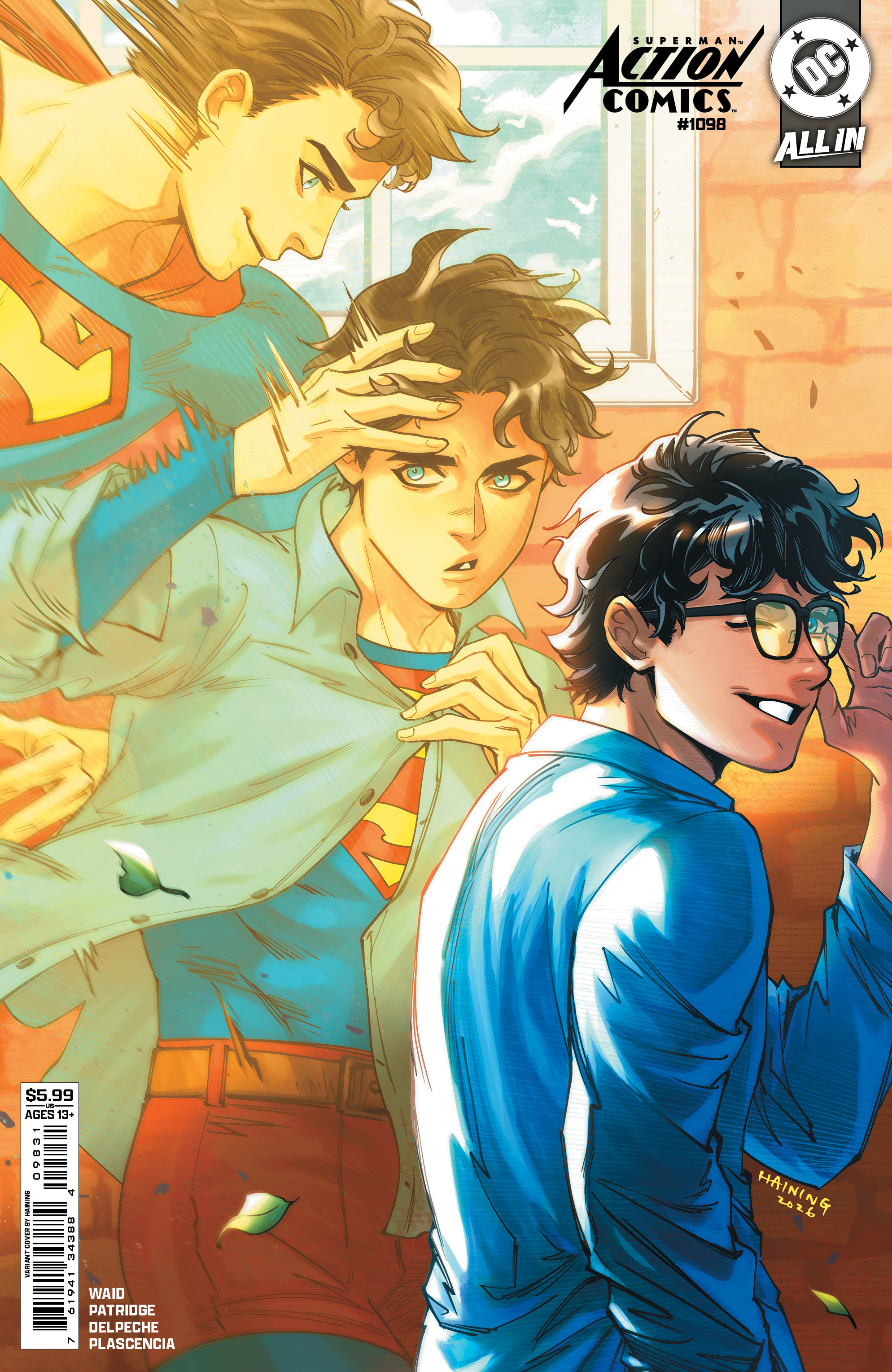 Variant Cover for Action Comics #1098