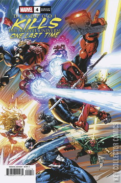 Variant Cover for Deadpool Kills the Marvel Universe One Last Time #4