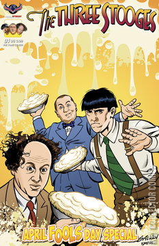 Variant Cover for Three Stooges: April Fools Day #1