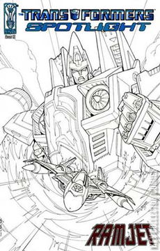 Variant Cover for Transformers Spotlight: Ramjet #1