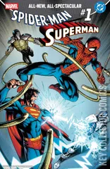 Variant Cover for Marvel / DC: Spider-Man / Superman #1