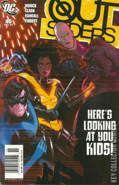 Variant Cover for Outsiders #40