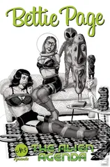 Variant Cover for Bettie Page: Alien Agenda #5