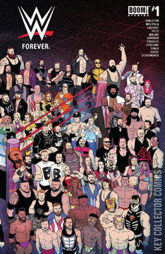 Variant Cover for WWE: Forever #1