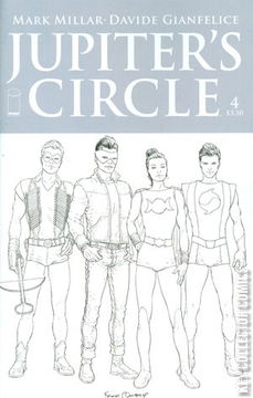 Variant Cover for Jupiter's Circle #4