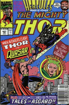 Variant Cover for Thor #437