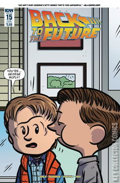 Variant Cover for Back to the Future #15