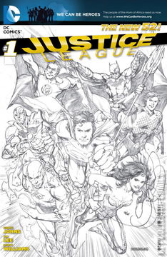Variant Cover for Justice League #1