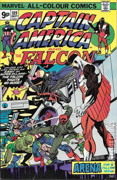 Variant Cover for Captain America #189