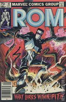 Variant Cover for ROM #46
