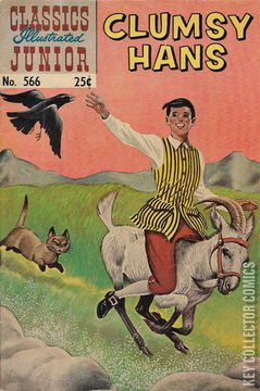Variant Cover for Classics Illustrated Junior #566