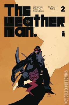 Variant Cover for The Weatherman #2