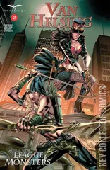 Cover for Van Helsing vs. The League of Monsters #2