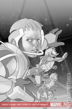 Variant Cover for Ender's Game: Battle School #2