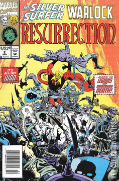 Variant Cover for Silver Surfer / Warlock: Resurrection #2