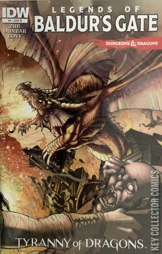 Variant Cover for Dungeons & Dragons: Legends of Baldur's Gate #4