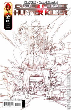 Variant Cover for Cyberforce / Hunter-Killer #5