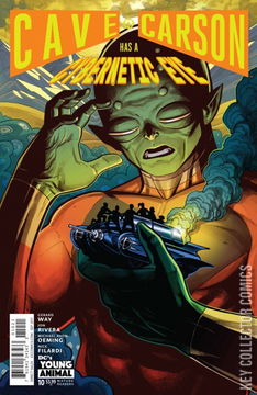 Variant Cover for Cave Carson Has a Cybernetic Eye #10