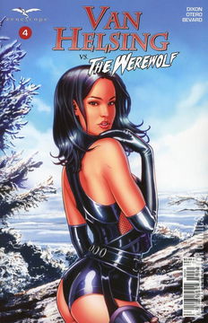 Variant Cover for Van Helsing vs. The Werewolf #4