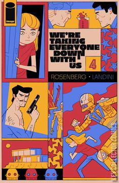 Variant Cover for We're Taking Everyone Down With Us #4