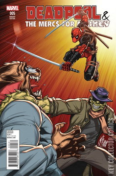 Variant Cover for Deadpool and the Mercs for Money #5