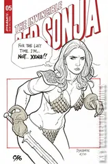 Variant Cover for Invincible Red Sonja #5