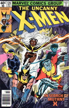 Variant Cover for Uncanny X-Men #126