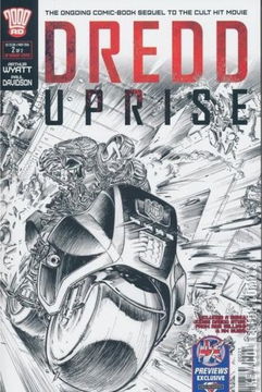 Variant Cover for Dredd: Uprise #2