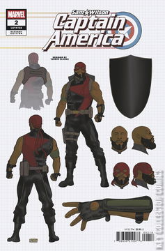 Variant Cover for Sam Wilson: Captain America #2