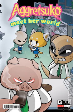 Variant Cover for Aggretsuko: Meet Her World #3