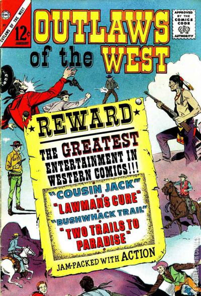 Outlaws of the West #57 Published January 1966 | Key Co