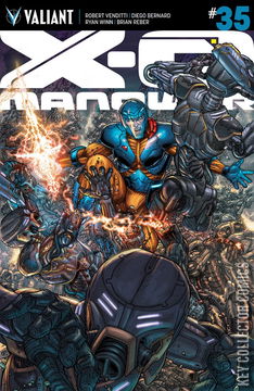 Variant Cover for X-O Manowar #35