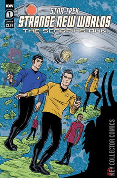 Variant Cover for Star Trek: Strange New Worlds - The Scorpius Run #1