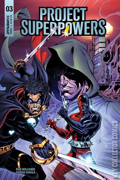 Variant Cover for Project Superpowers #3