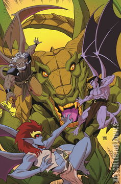 Variant Cover for Gargoyles: Dark Ages #6