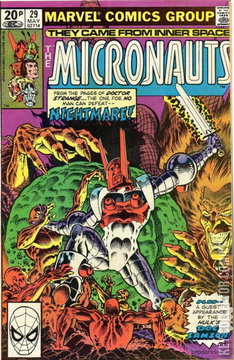 Variant Cover for Micronauts #29