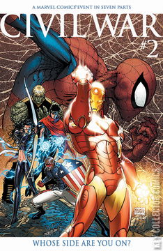 Variant Cover for Civil War #2