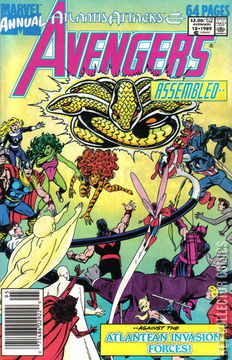 Variant Cover for Avengers Annual #18