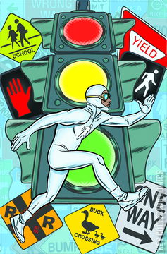 Variant Cover for Pedestrian #1